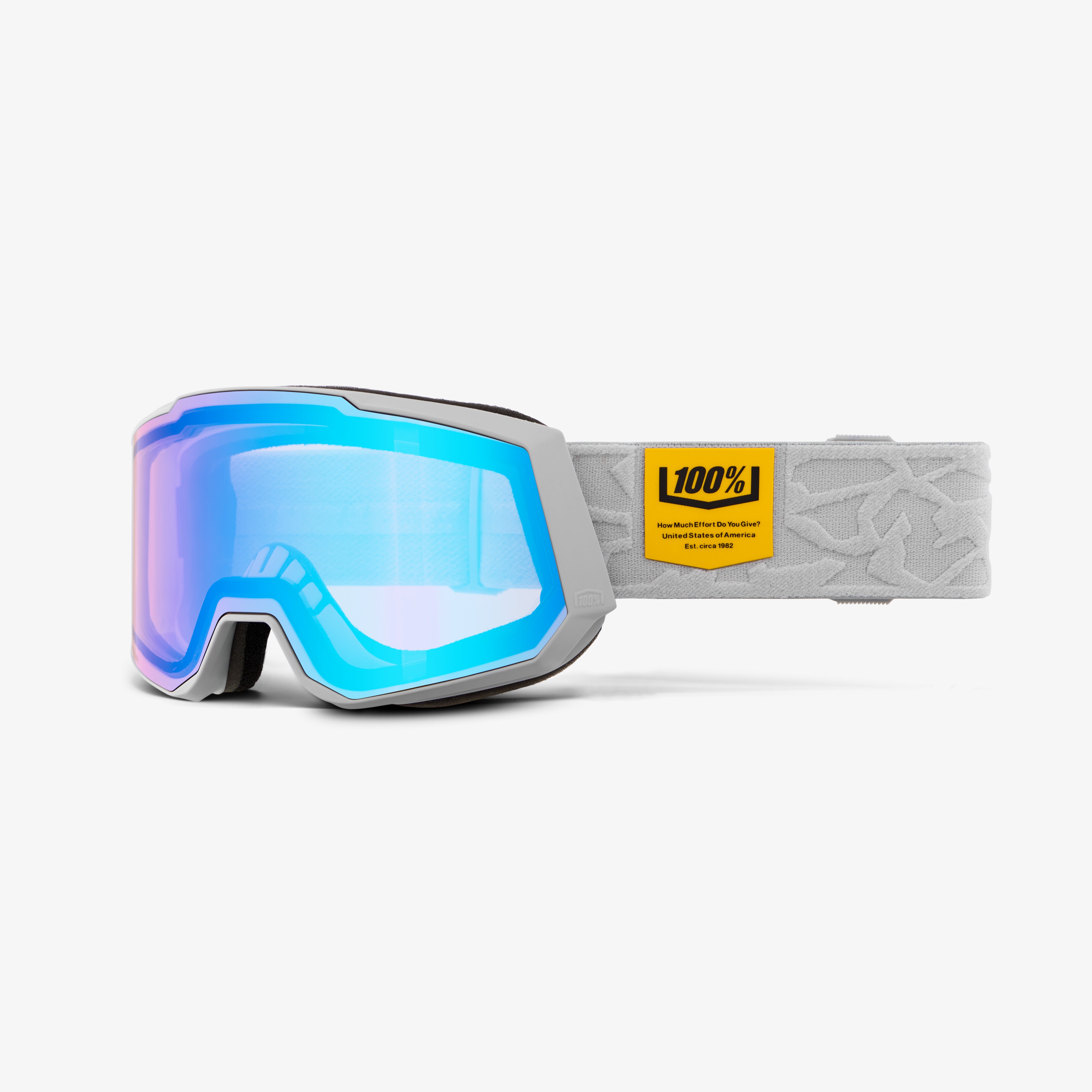 SNOWCRAFT XL Goggle Guide HiPER Blue Mirror Lens