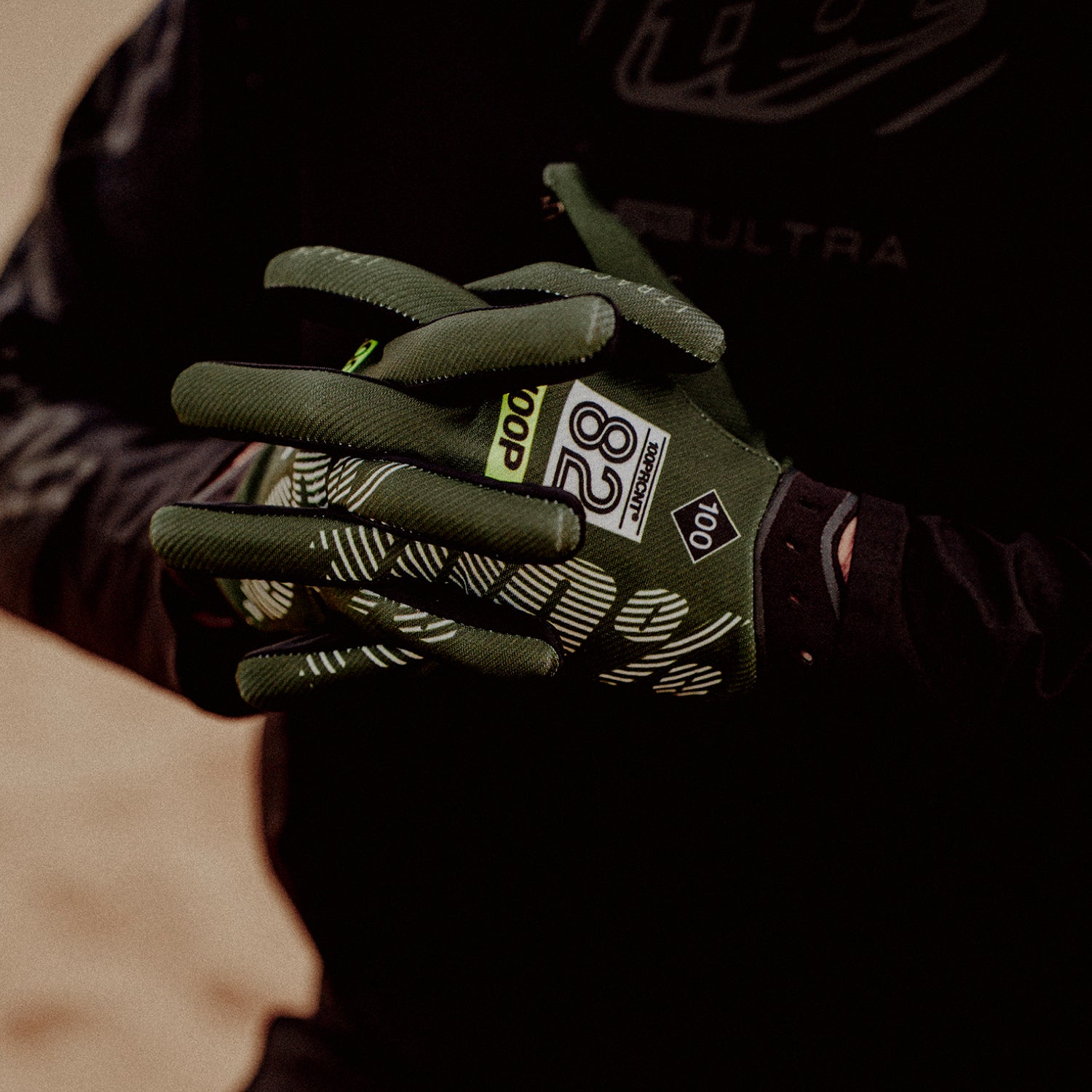 ITRACK Gloves Green