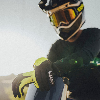 ITRACK Gloves Black/Fluo Yellow