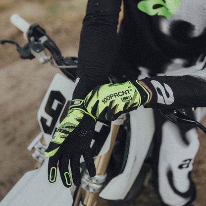 RIDEFIT Gloves Fluo Yellow/Black