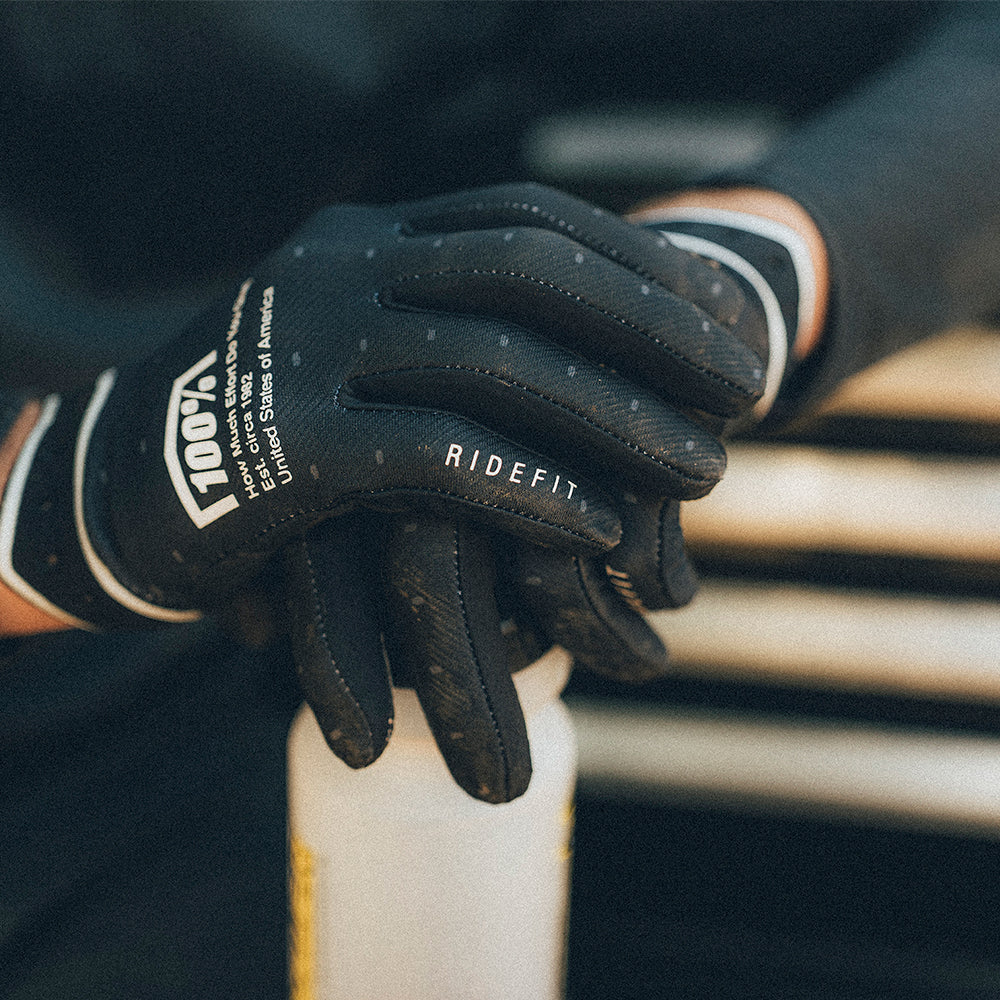 100 ridefit mtb handschuhe RIDEFIT Gloves Black – 100% Europe