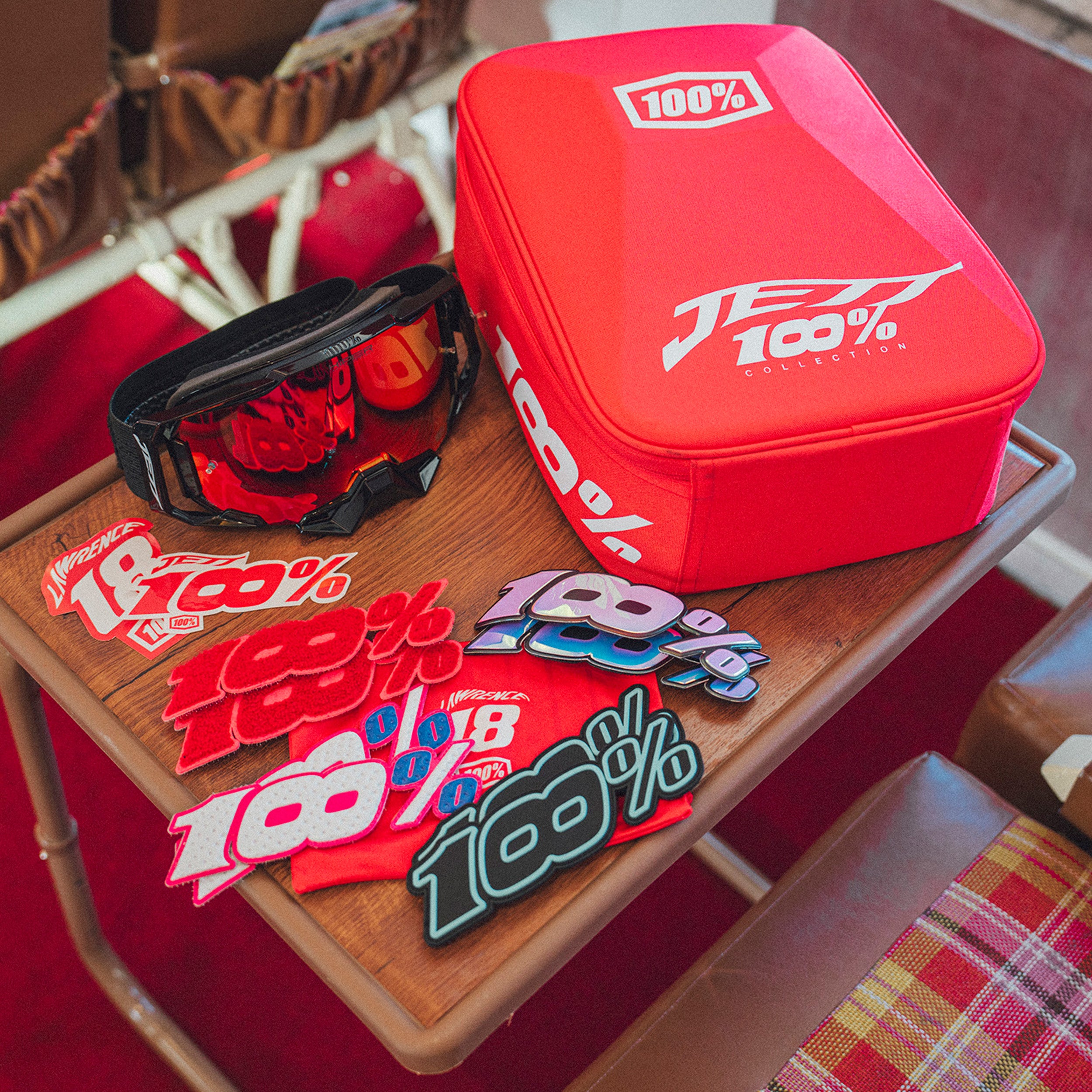 ARMEGA HIPER Goggle Jett Special - Mirror Red Lens