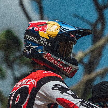 DUAL ARMEGA Racer Pro Pack Black/Red True Gold Mirror