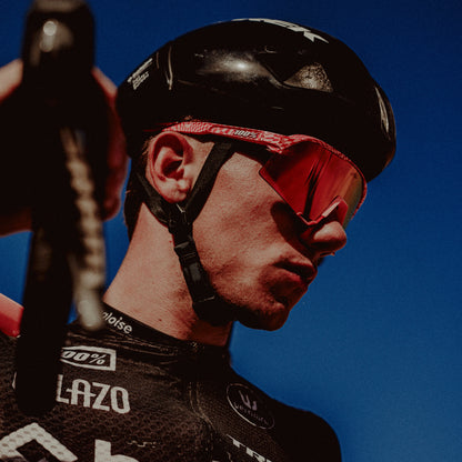 S3 Thibau Nys HiPER Fire Red Mirror Lens