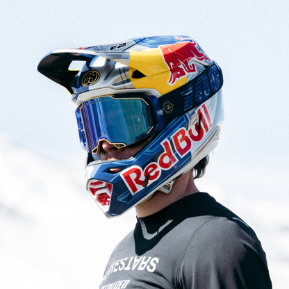 ARMEGA LE Goggle Bruni Signature Navy Blue/Gold