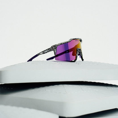 SPEEDCRAFT LE Elly 3 White Venom HiPER Dark Purple Mirror Lens