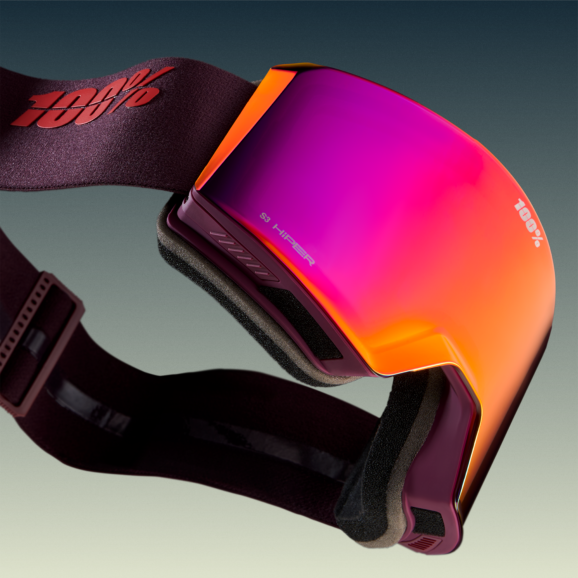 NORG Goggle Deep Cherry