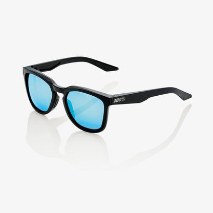 HUDSON - Matte Black - HiPER® Blue Multilayer Mirror Lens