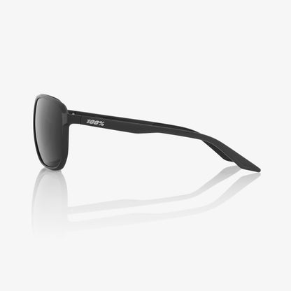 KONNOR Noir Mat - Lentille Miroir Noir