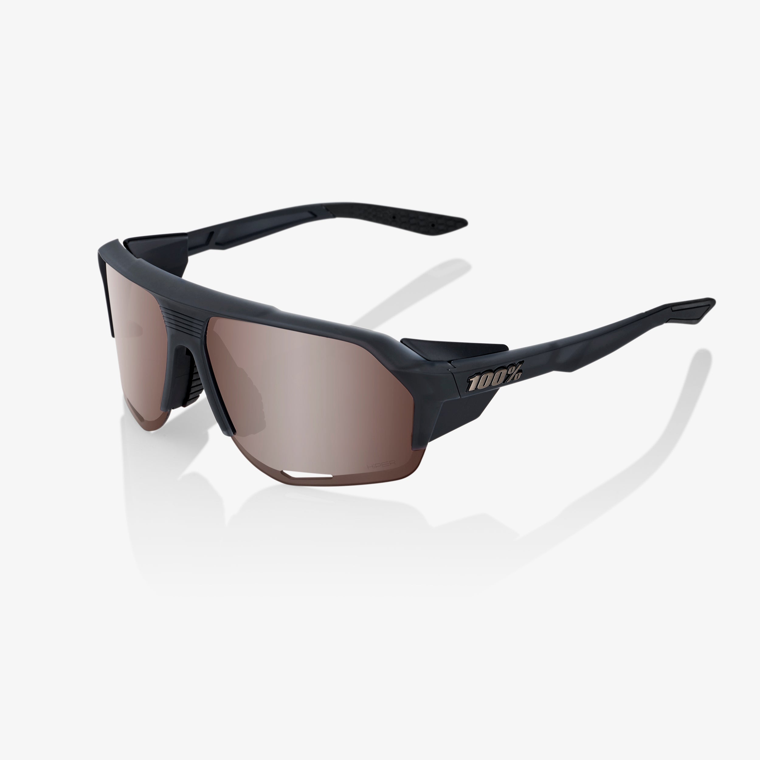 NORVIK™ - Soft Tact Crystal Black - HiPER® Crimson Silver Mirror Lens