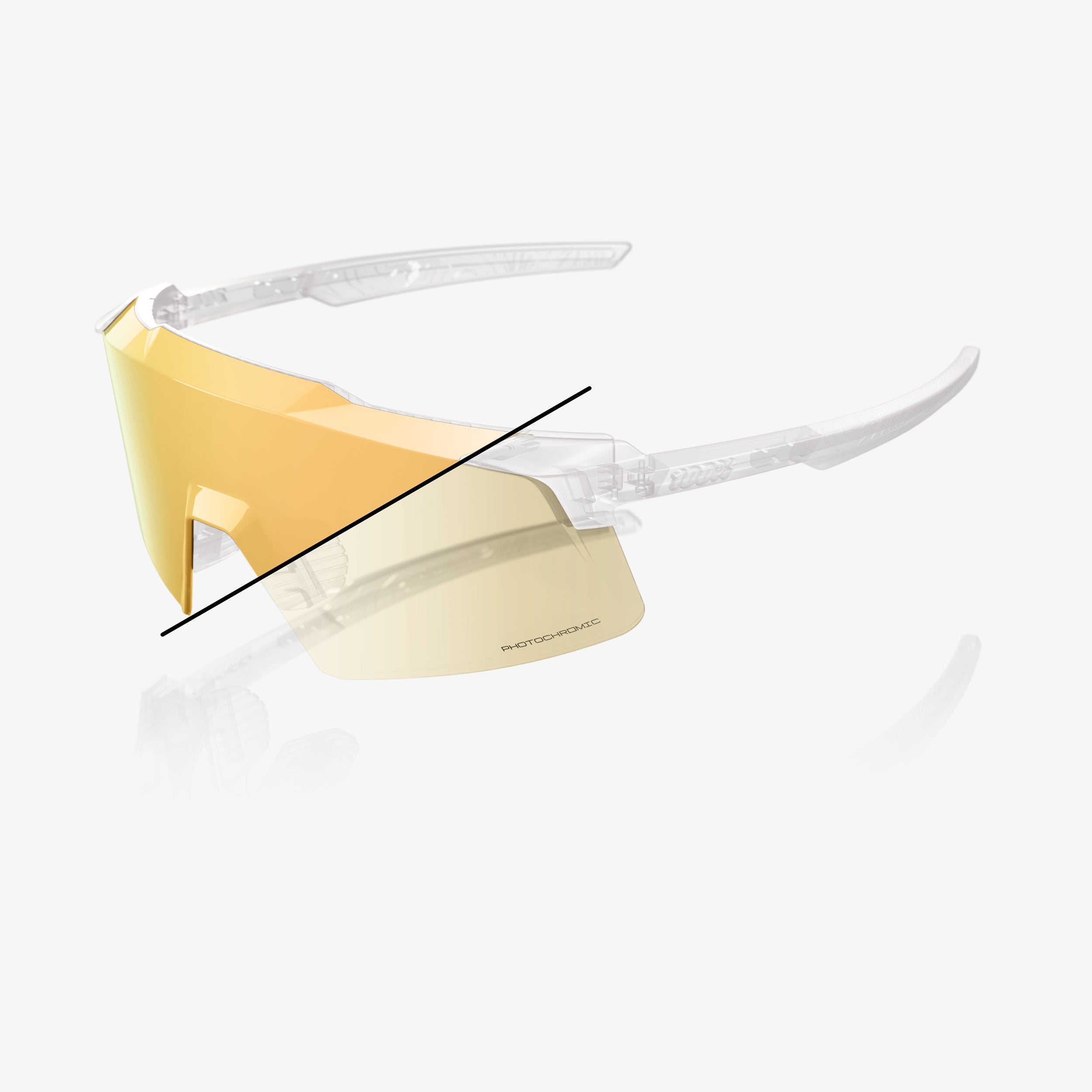 Verre de remplacement AEROCRAFT Gold Mirror Photochromic