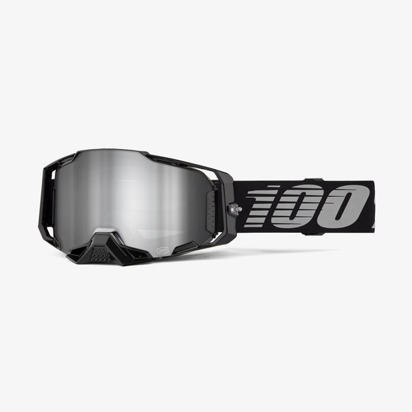 Motorcycle Glasses Occhiali Cross Just ARMEGA Goggle Black – 100