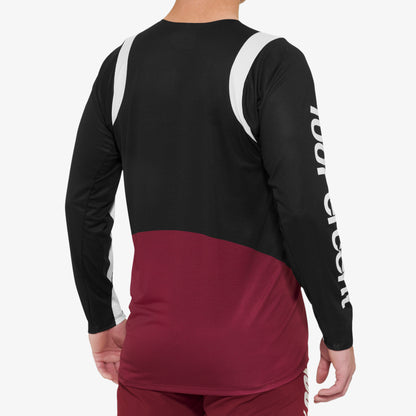 Maillot R-CORE X LE Manches Longues Merlot LE