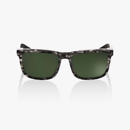 BLAKE - Matte Black Havana - Grey Green-