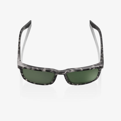 BLAKE - Matte Black Havana - Grey Green-