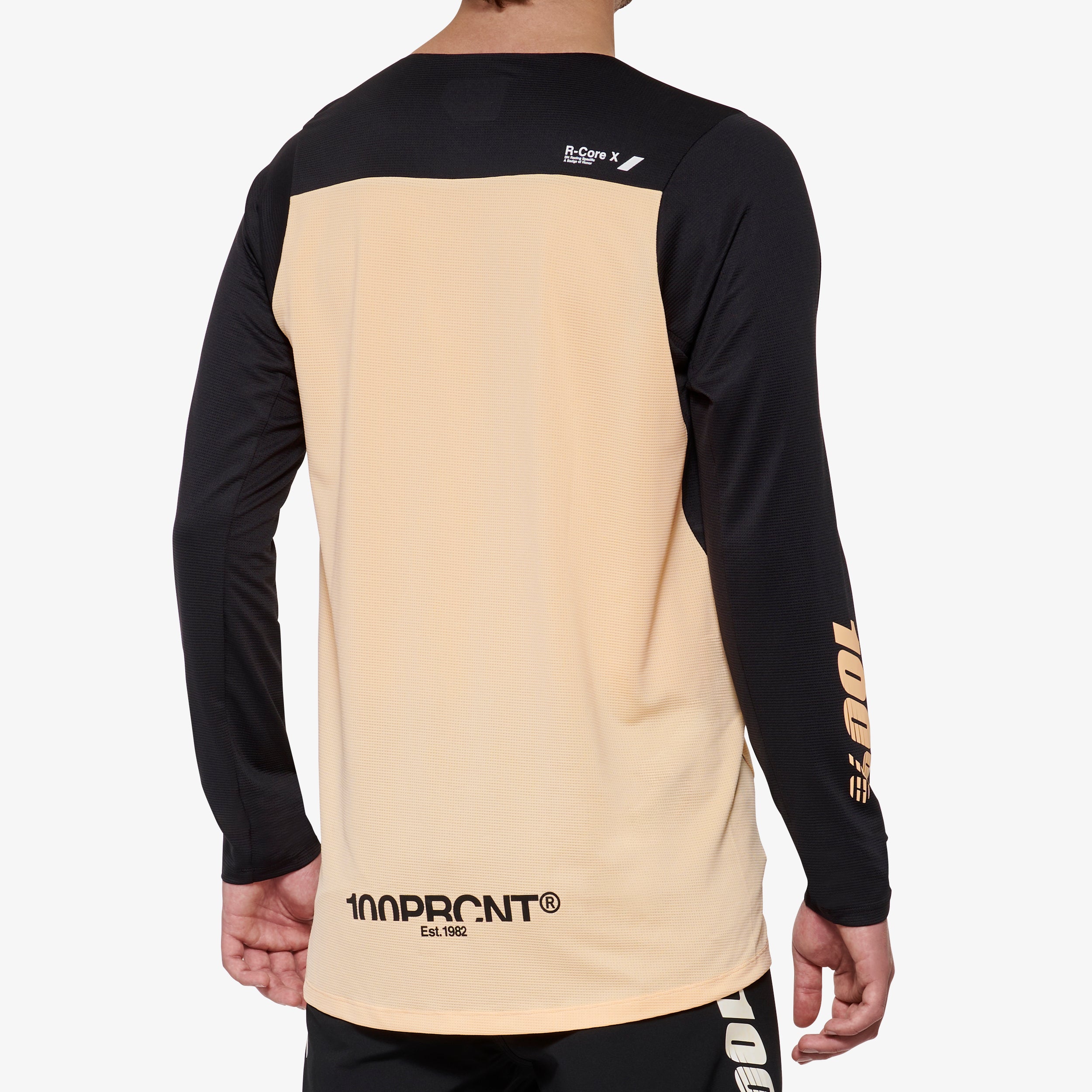 R-CORE X Long Sleeve Jersey Black/Peach - Secondary