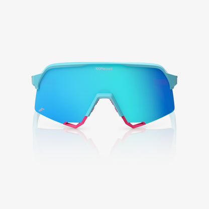 S3 LE Tatis 4 Soft Tact Blue - Verres miroir bleu topaze