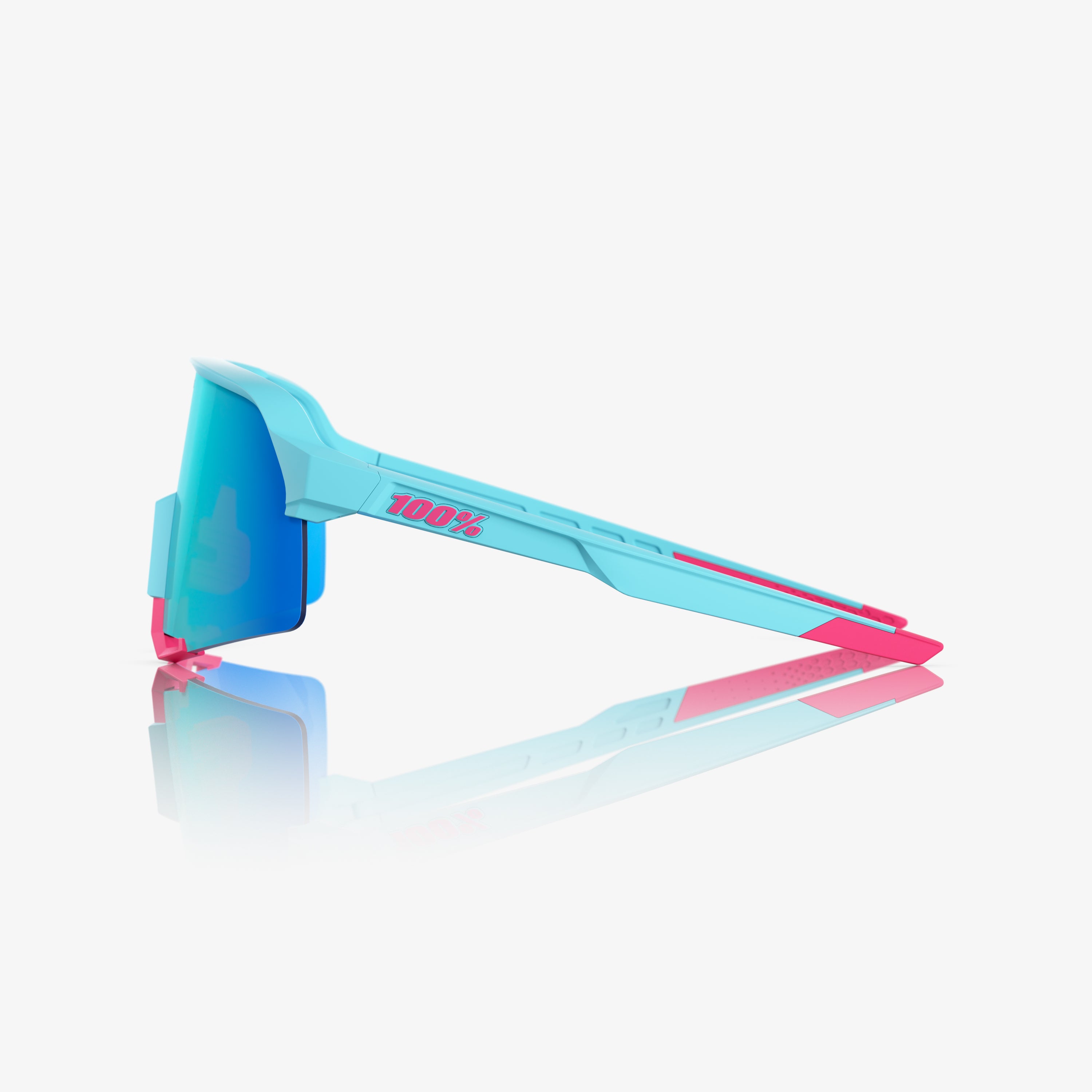 S3 LE Tatis 4 Soft Tact Blue - Verres miroir bleu topaze