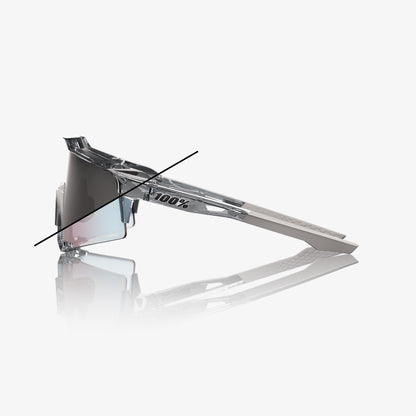 SPEEDCRAFT - Polished Translucent Grey - Rose Gold Mirror Photochromic Lens