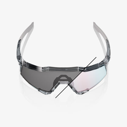SPEEDCRAFT - Polished Translucent Grey - Rose Gold Mirror Photochromic Lens
