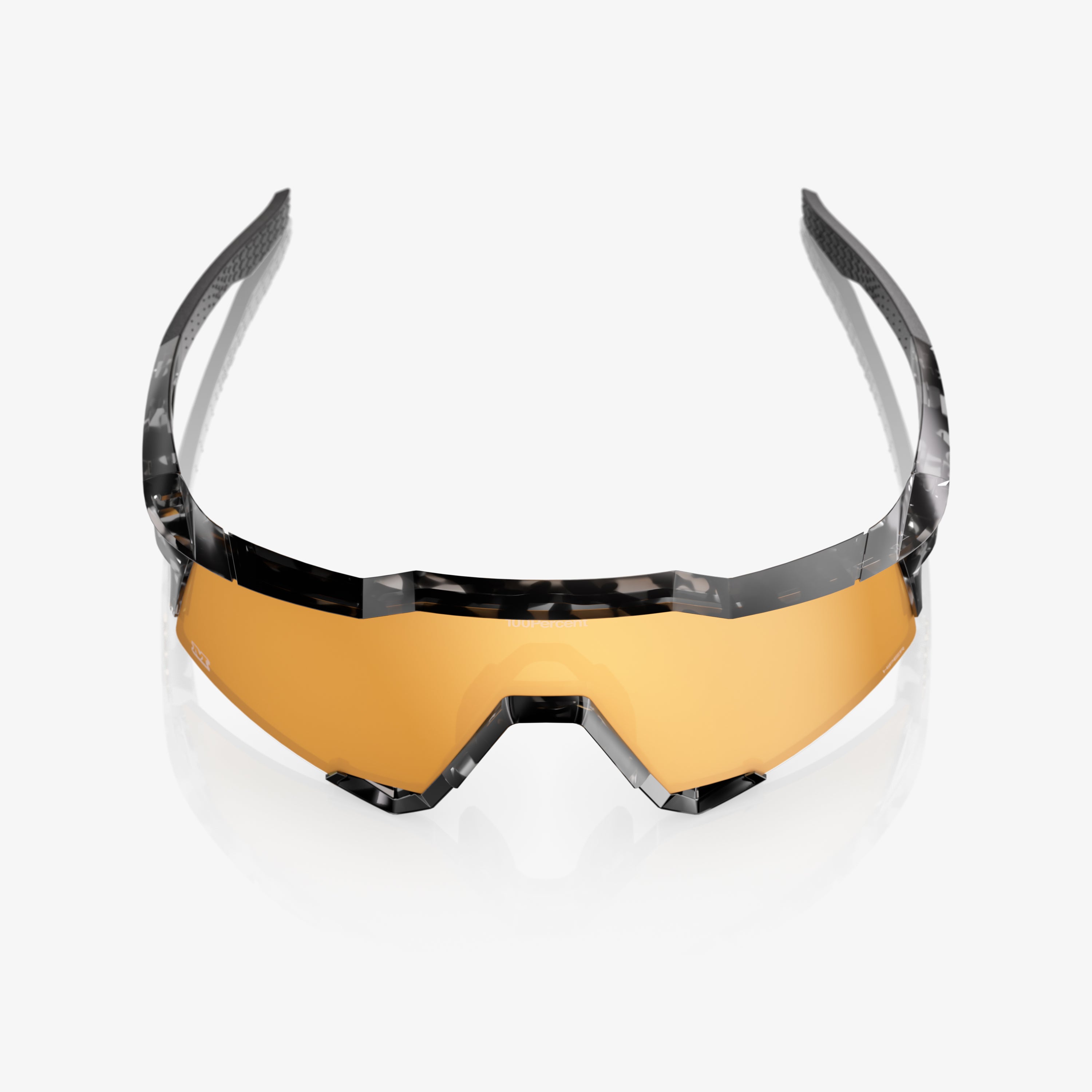 SPEEDCRAFT Money Mike 3 Polished Black Tortoise - HiPER 24K Gold Mirror Lens