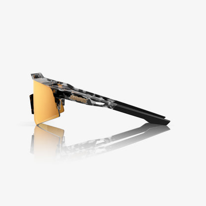 SPEEDCRAFT XS  Money Mike 3 Polished Black Tortoise - HiPER 24K Gold Mirror Lens