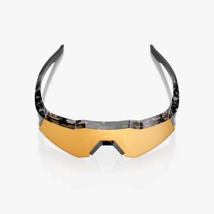 SPEEDCRAFT XS  Money Mike 3 Polished Black Tortoise - HiPER 24K Gold Mirror Lens
