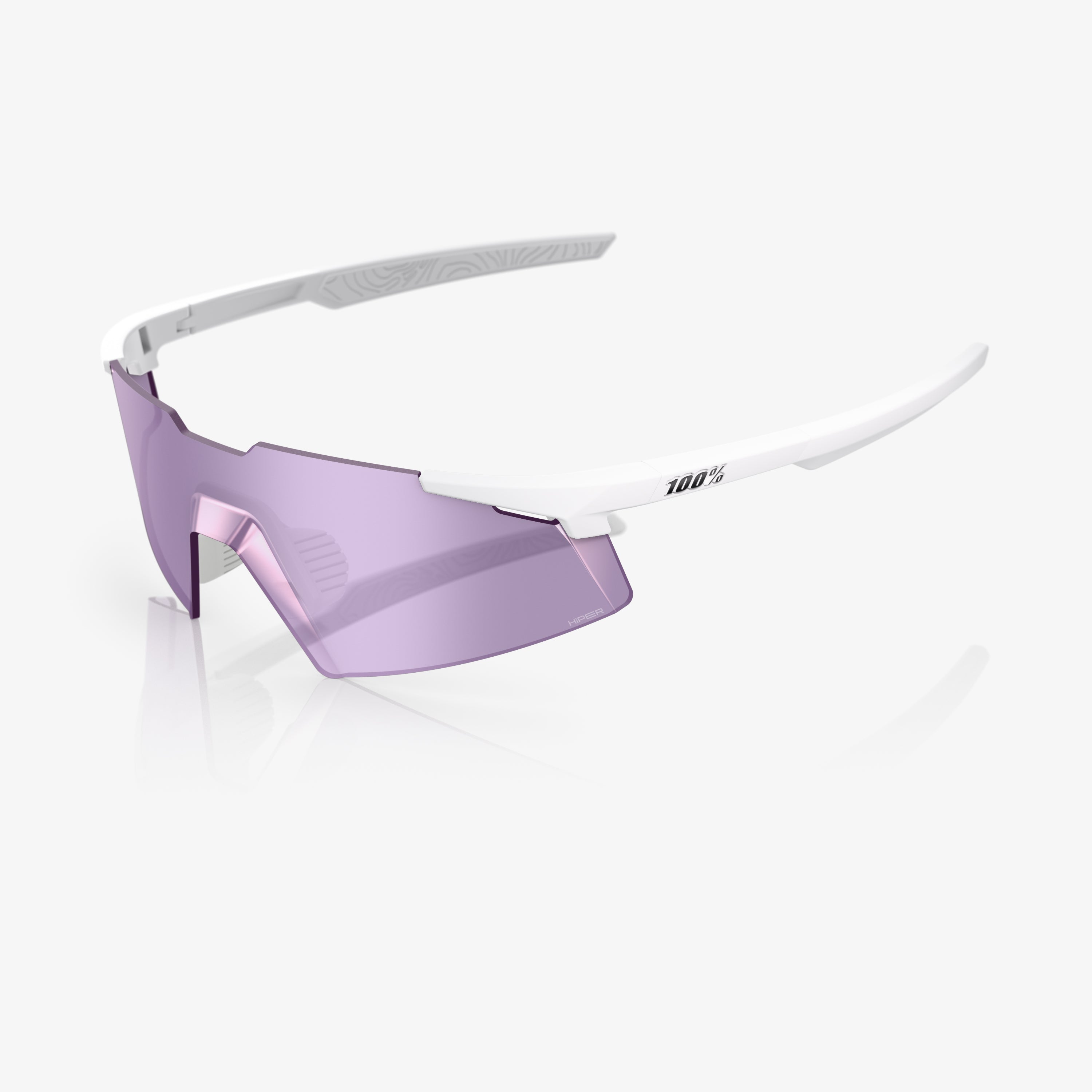 A2 Aspire Matte White HiPER Pink Lavender Lens