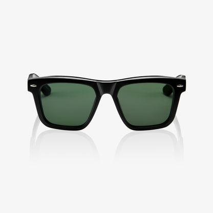 ATSUTA Polished Black GreyGreen Lens