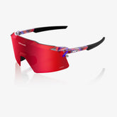 AEROCRAFT LE FDJ Gloss Translucent Red/Blue HiPER Fire Red Mirror Lens