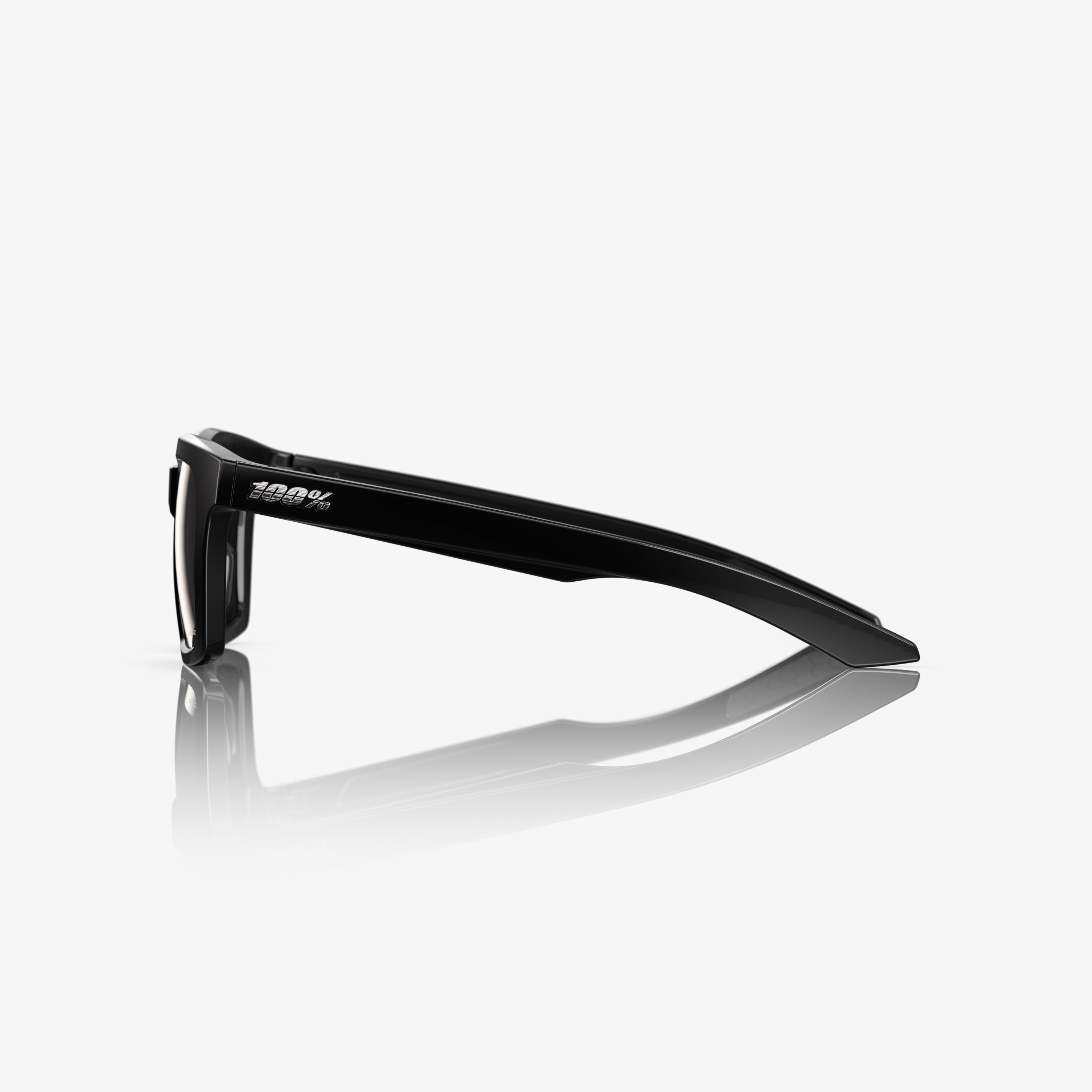ERBA Polished Black Grey Polarized Lens