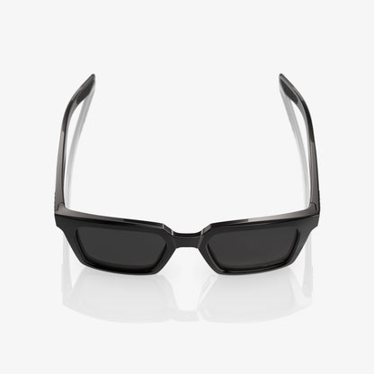ERBA Polished Black Grey Polarized Lens