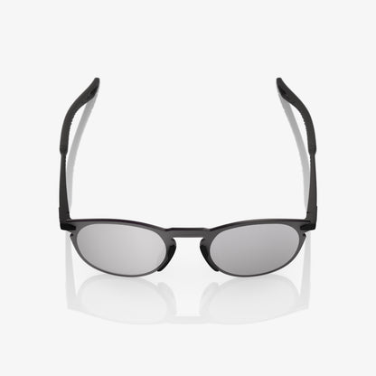 LEGERE ROUND Matte Black Silver Mirror Lens