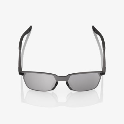 LEGERE SQUARE Matte Black Silver Mirror Lens