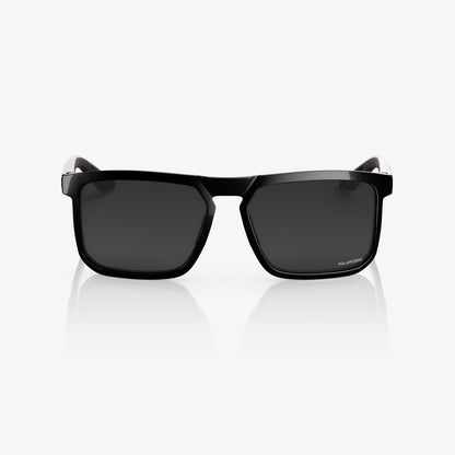 RENSHAW Polished Black Grey Polarized Lens
