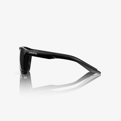 RENSHAW Polished Black Grey Polarized Lens