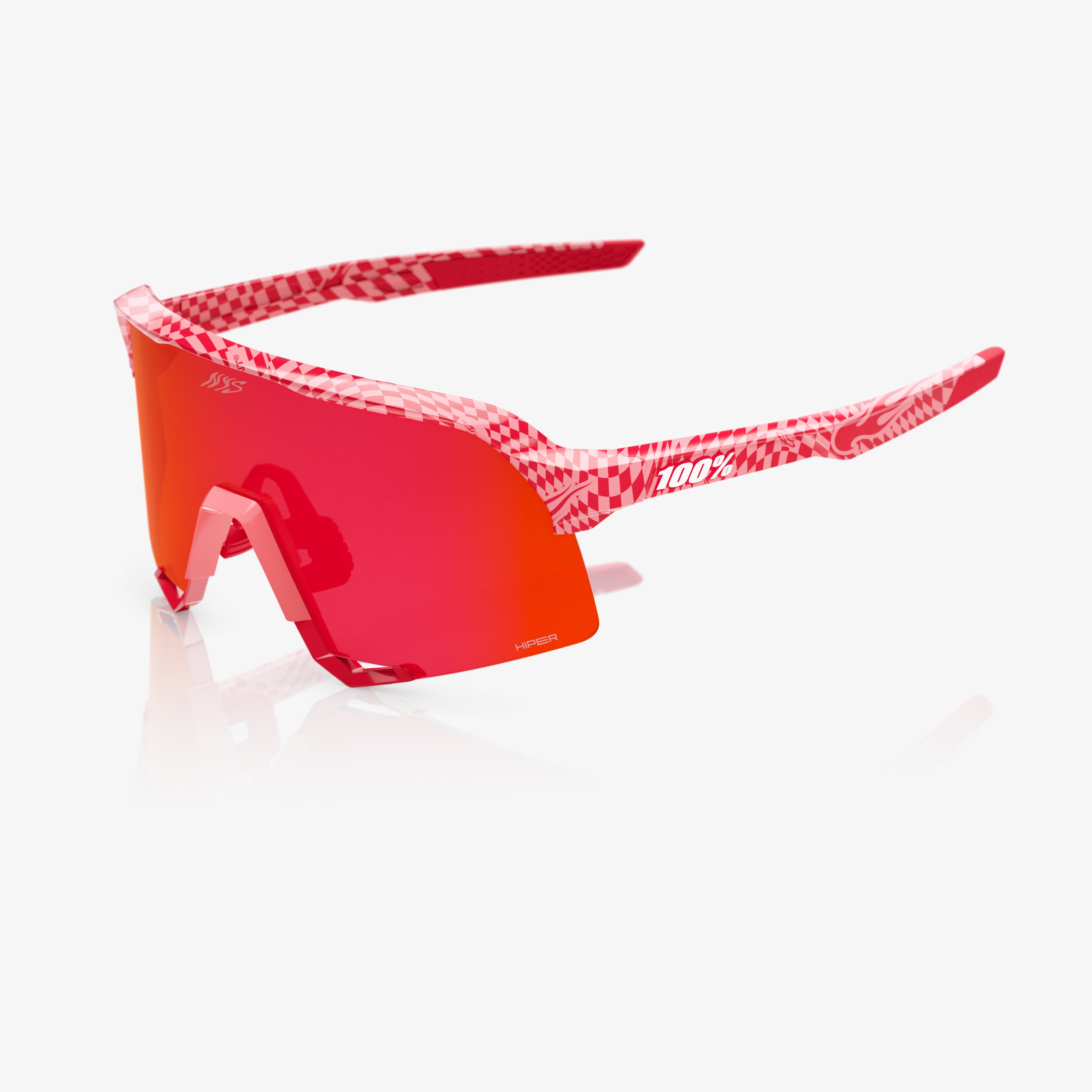 S3 Thibau Nys HiPER Fire Red Mirror Lens