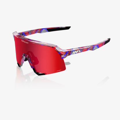 S3 LE FDJ Gloss Translucent Red/Blue HiPER Fire Red Mirror Lens