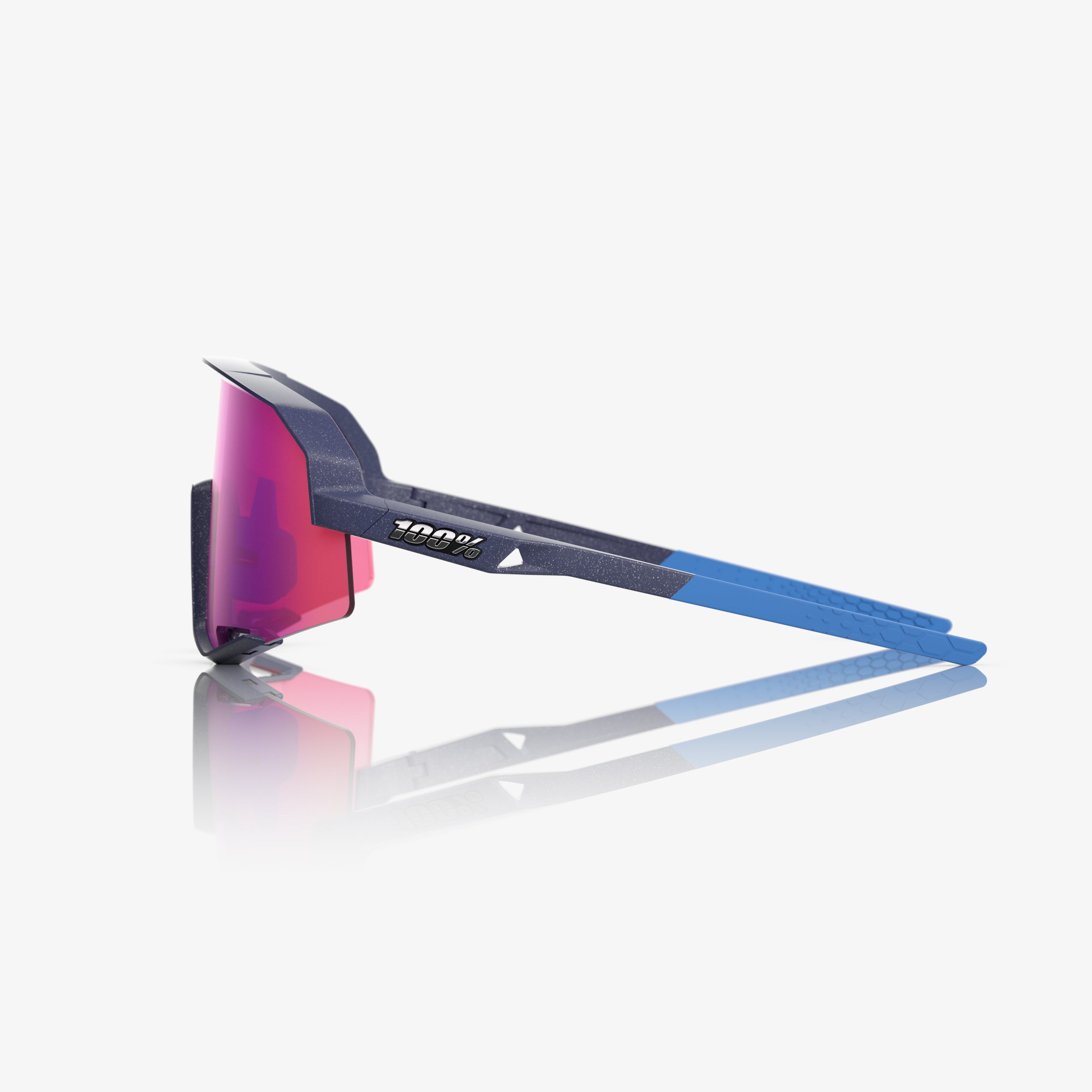 SLENDALE Satin Storm Metallic Purple Mirror Lens