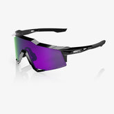 SPEEDCRAFT - Polished Black - HiPER Polarized Lavender Mirror