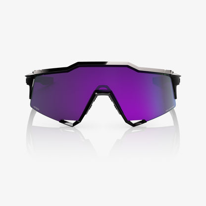SPEEDCRAFT - Polished Black - HiPER Polarized Lavender Mirror