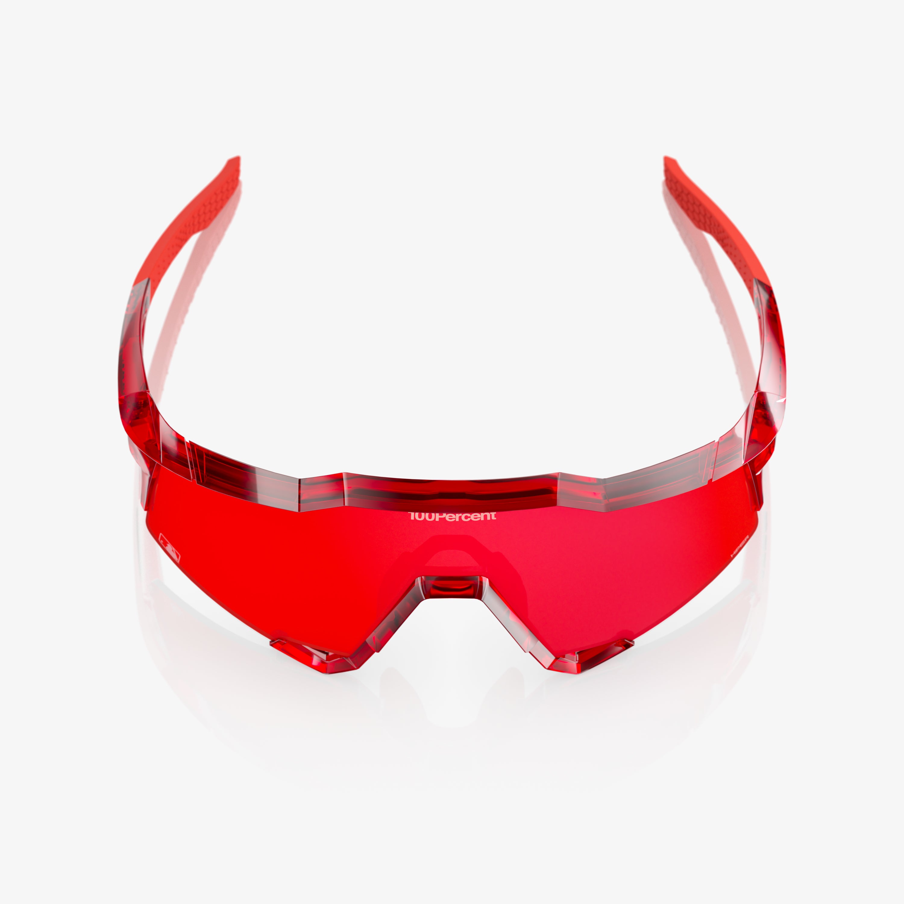 SPEEDCRAFT MLB Authentic Polished Translucent Red HiPER Fire Red Mirror Lens