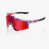 SPEEDCRAFT LE FDJ Rouge/Bleu translucide brillant, verres miroir HiPER rouge feu