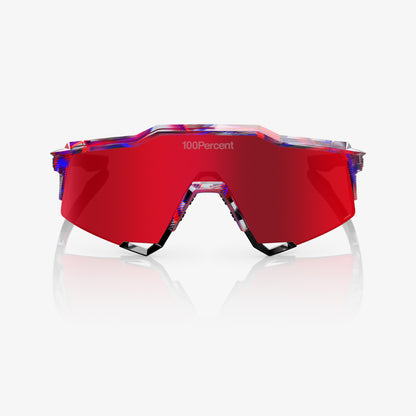 SPEEDCRAFT LE FDJ Gloss Translucent Red/Blue HiPER Fire Red Mirror Lens
