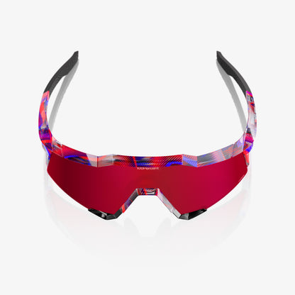 SPEEDCRAFT LE FDJ Rouge/Bleu translucide brillant, verres miroir HiPER rouge feu