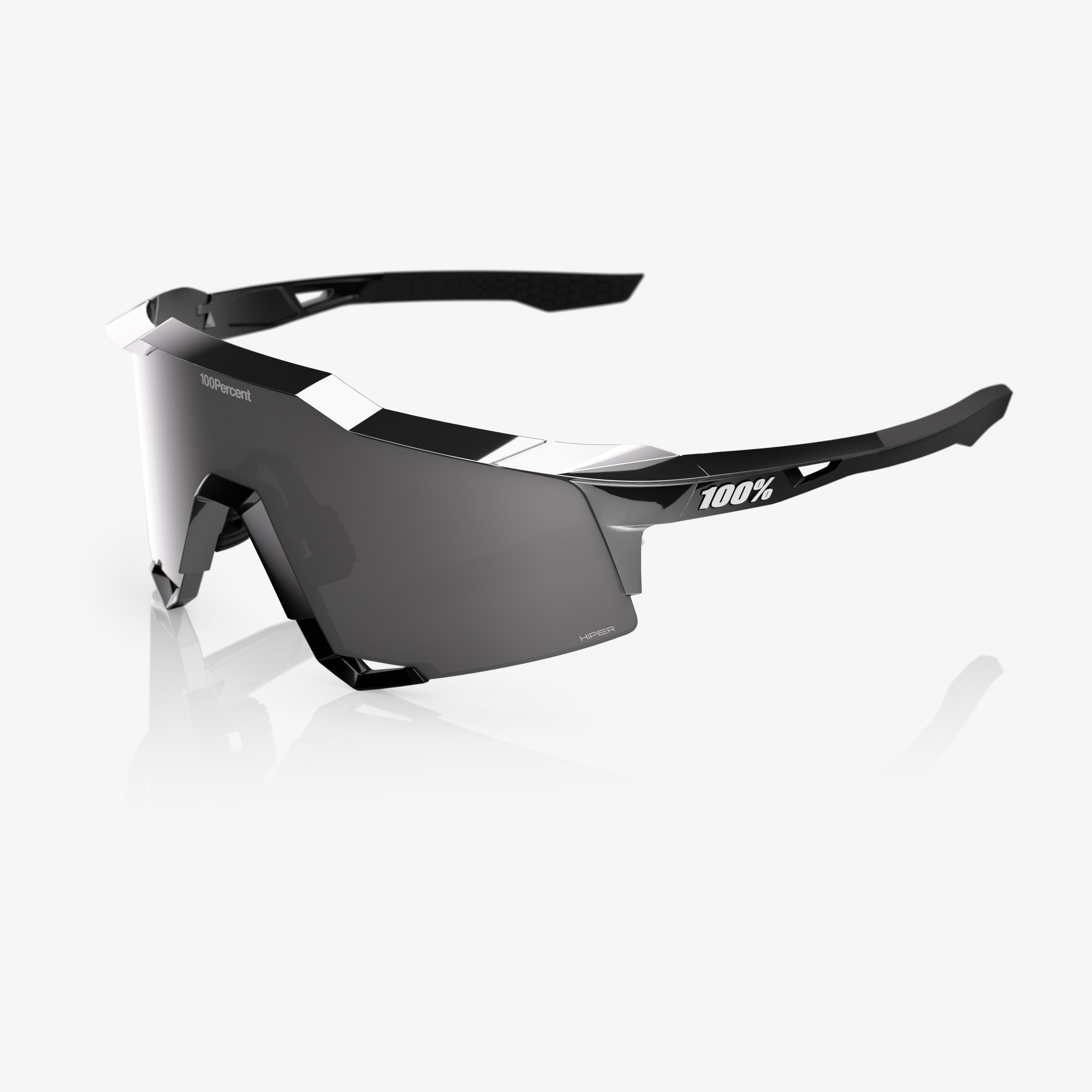 SPEEDCRAFT Soto 1 Polished Black Chrome HiPER Mercury Mirror Lens