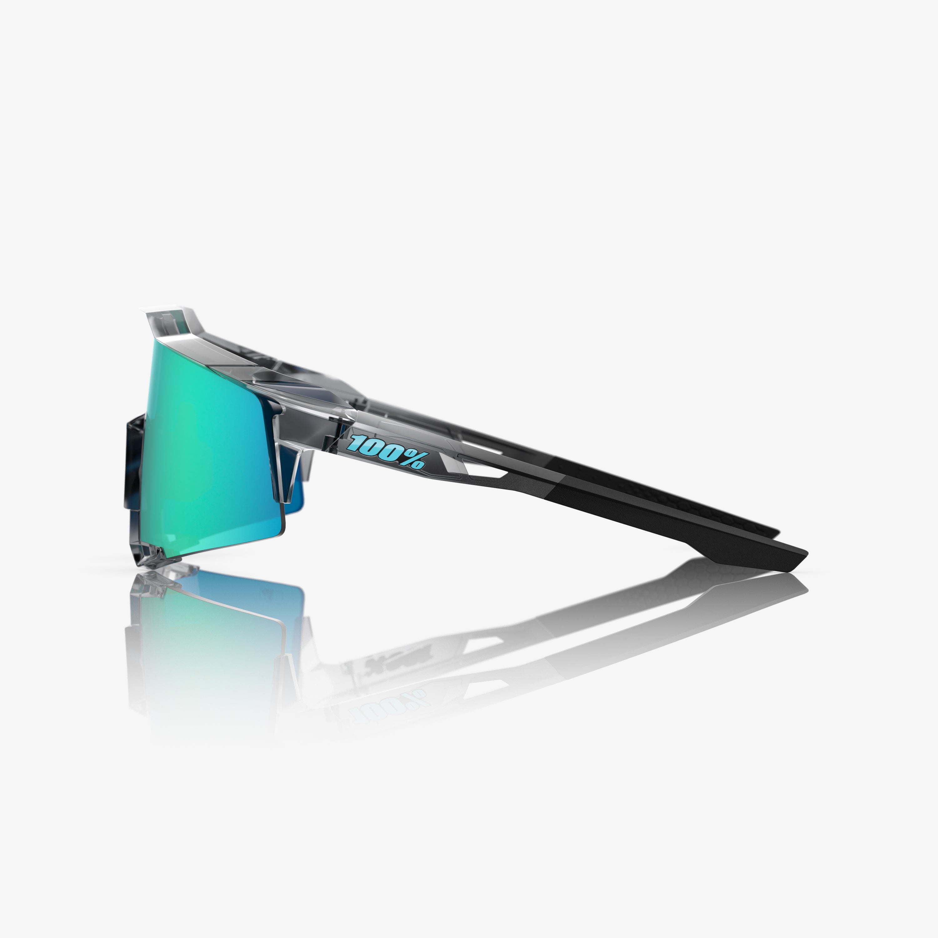 SPEEDCRAFT MLB Authentic Polished Translucent Grey Blue Topaz Mirror Lens
