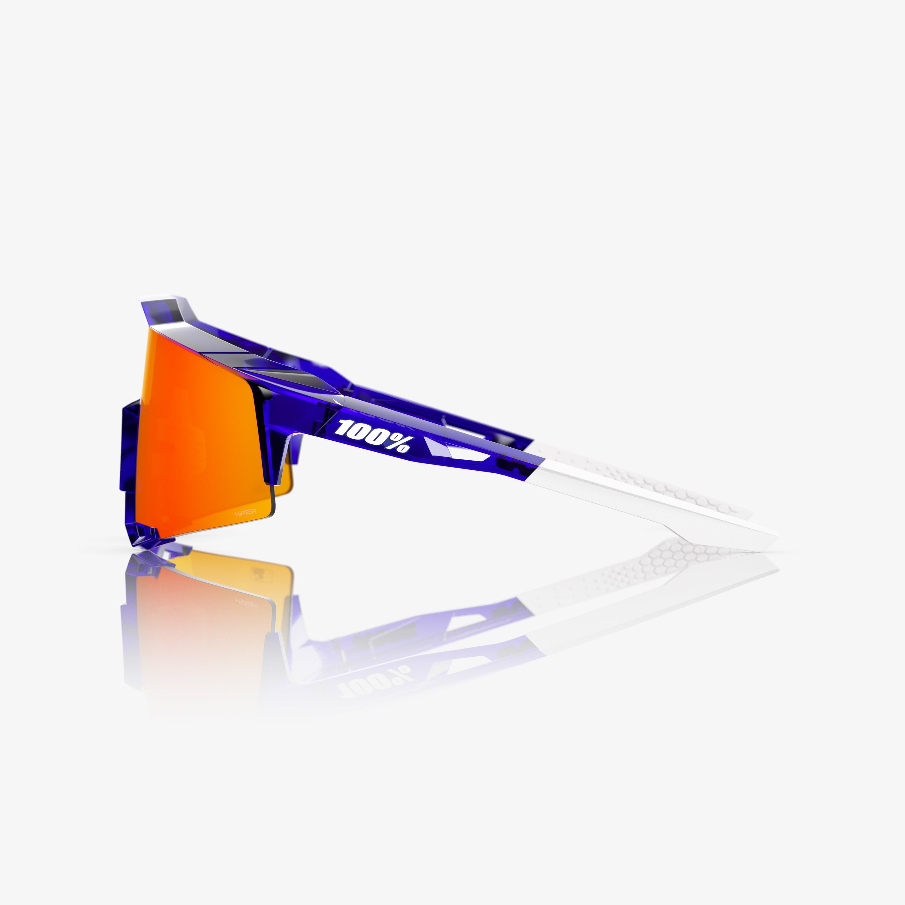 SPEEDCRAFT MLB Authentic Polished Translucent Blue HiPER Red Mirror Lens