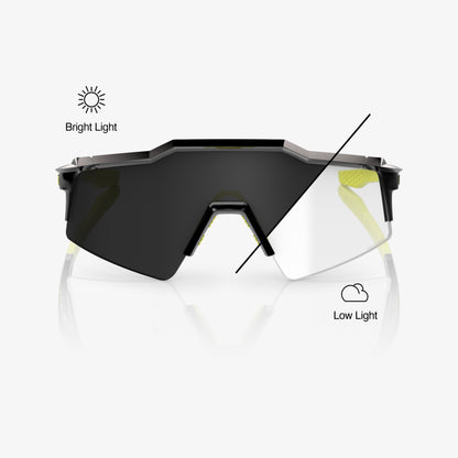 SPEEDCRAFT® SL – Glänzend schwarz – Photochrome Gläser