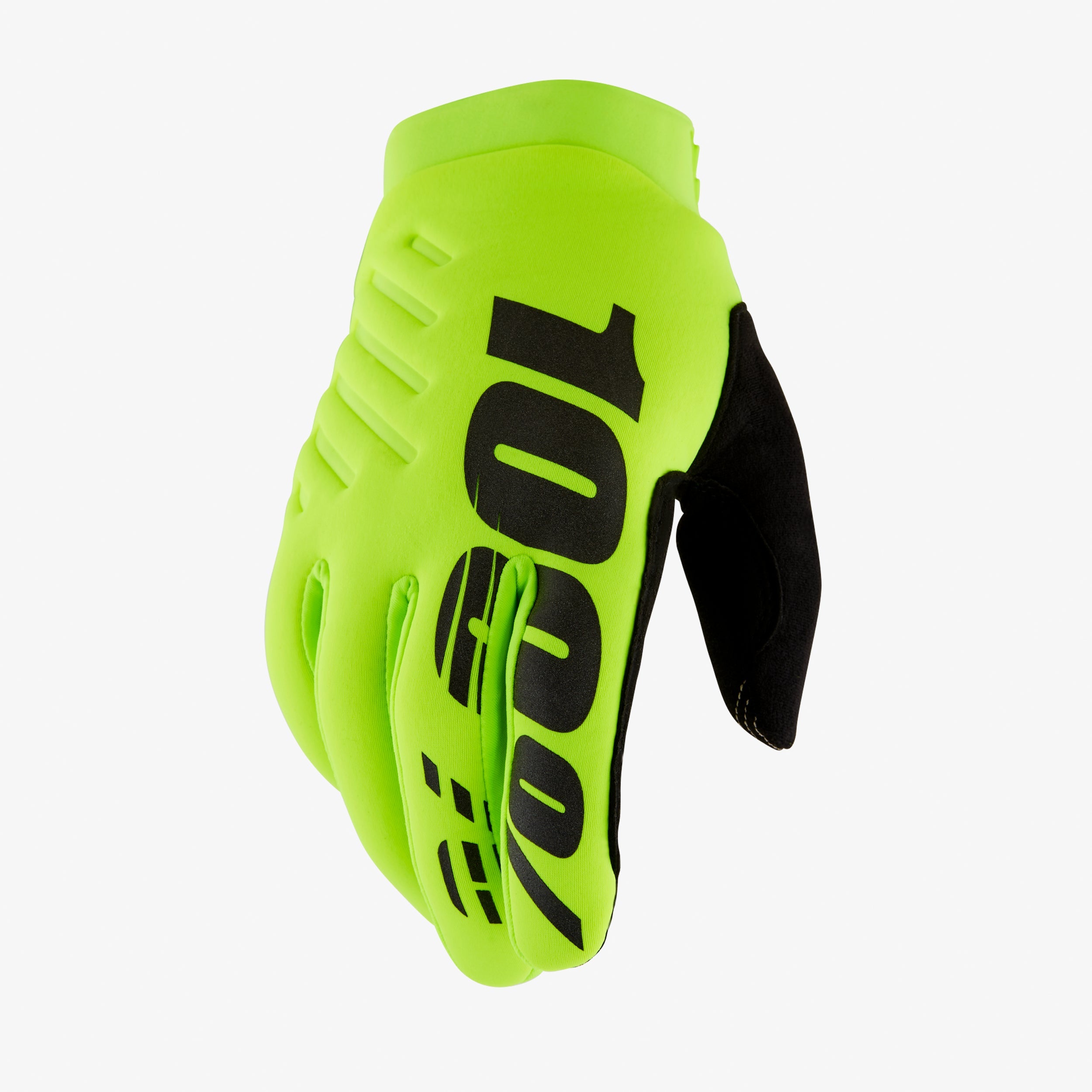 BRISKER Gloves Fluo Yellow/Black